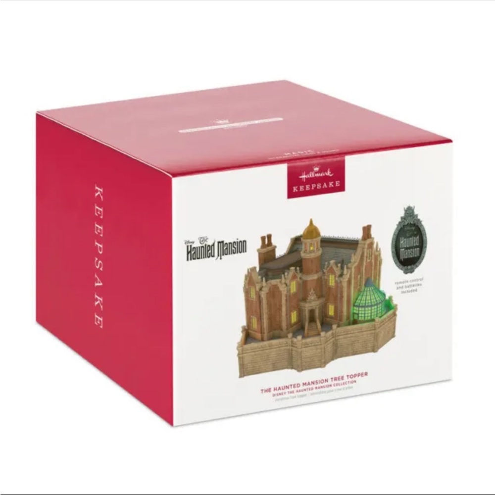 Hallmark Keepsake Disney’s Haunted Mansion Tree Topper - UNOPENED